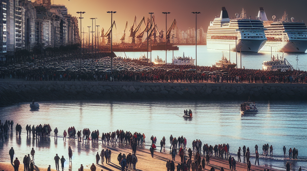 Puerto Madryn transita el cierre de la temporada de cruceros