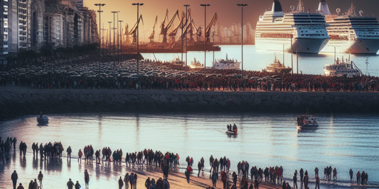 Puerto Madryn transita el cierre de la temporada de cruceros