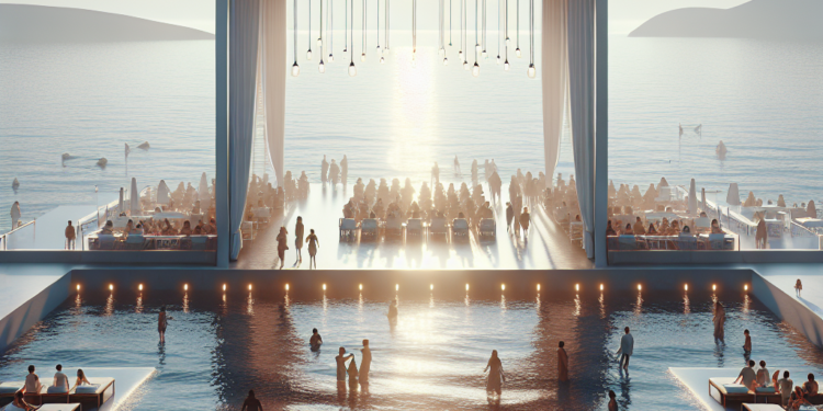 Royal Caribbean da la bienvenida al Royal Beach Club Santorini