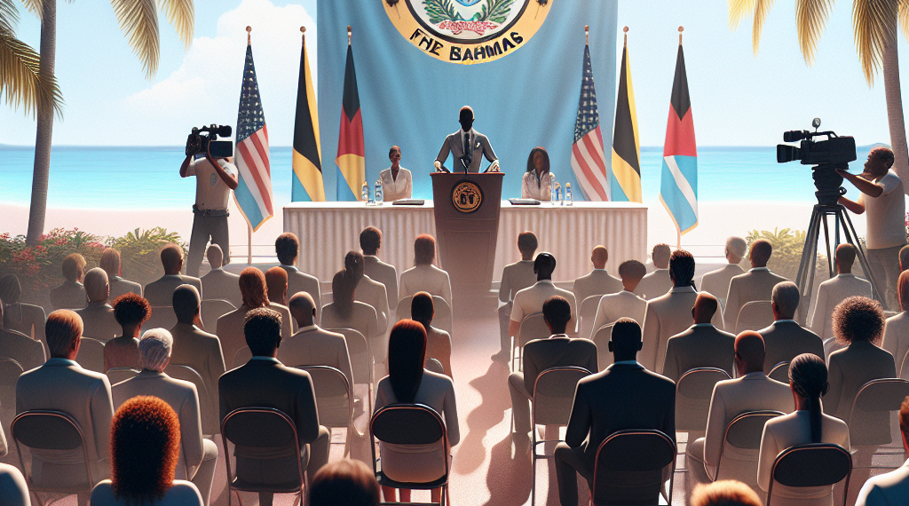 Conferencia de prensa del Ministerio de Turismo de Bahamas