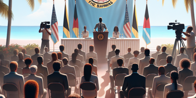 Conferencia de prensa del Ministerio de Turismo de Bahamas