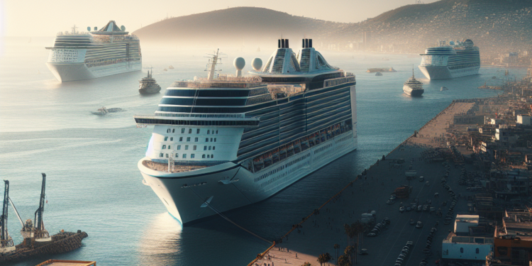 El director de la Asipona de Tampico, Jaime Herrera y funcionarios acudieron a promover el puerto