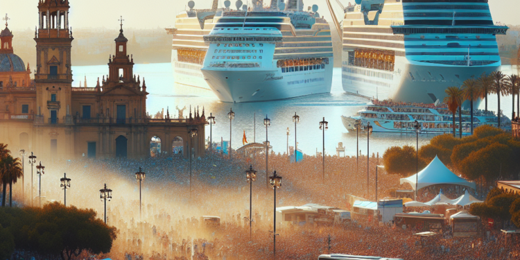 Tres cruceros llegarán a Sevilla en la semana de la Feria de Abril