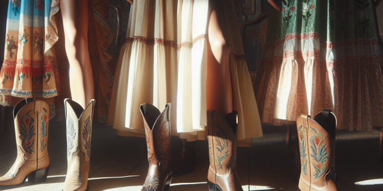 3 botas vaqueras inspiradas en Selena Quintanilla para llevar con vestidos en primavera 2026