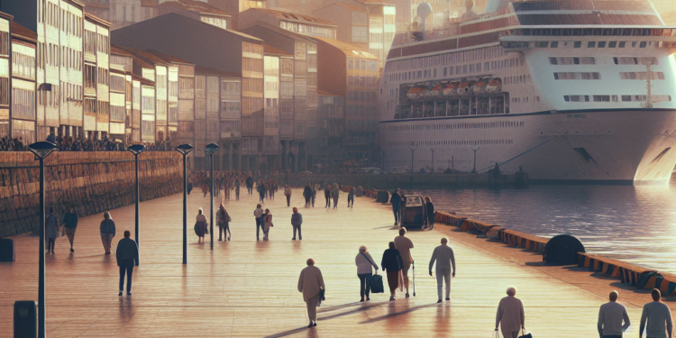 Fallece un turista de uno de los cruceros que llegaron este martes a A Coruña