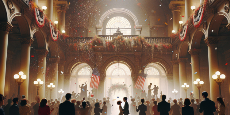 This NYC City Hall Elopement on Lunar New Year Was Full of Joy, Confetti, and a Little Chaos