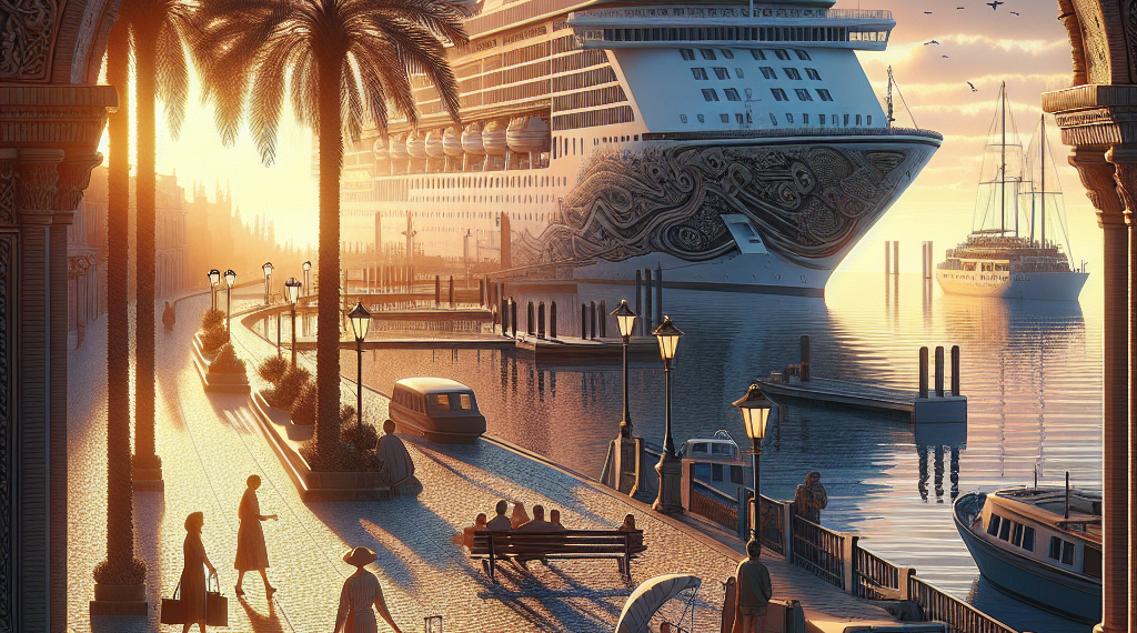 Foto de un crucero atracado en el puerto de València en una imagen de archivo.
