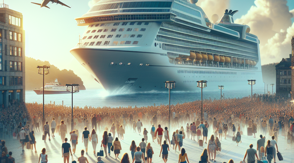 Vigo recibe su primera triple escala de cruceros del año con más de 7.500 turistas