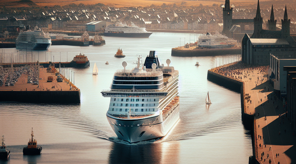 Viking Neptune hace recalada inaugural y abre temporada de cruceros en Aberdeen