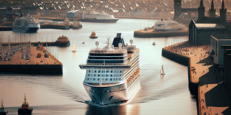 Viking Neptune hace recalada inaugural y abre temporada de cruceros en Aberdeen