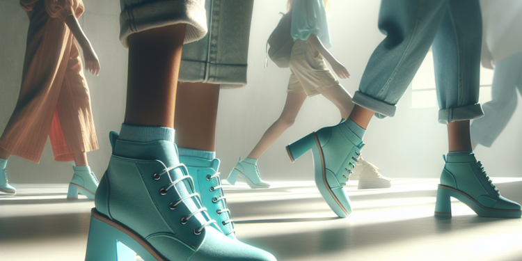 Zapatos color azul menta, la tendencia inesperada que regresa de los 2000 (y que las expertas llevarán en primavera 2026)