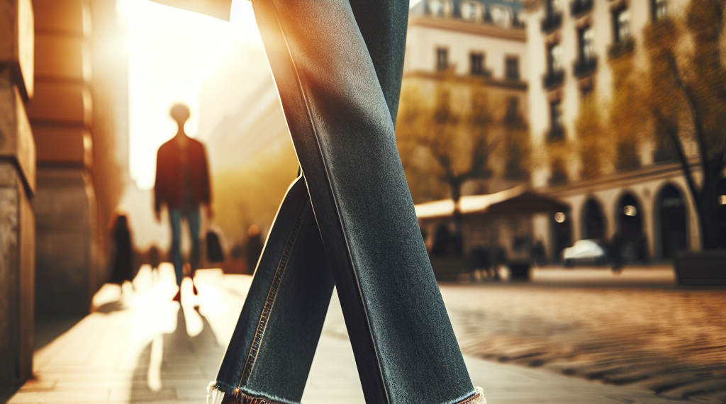 Zapatos rojos de moda: así se llevan con jeans rectos y acampanados en primavera 2026