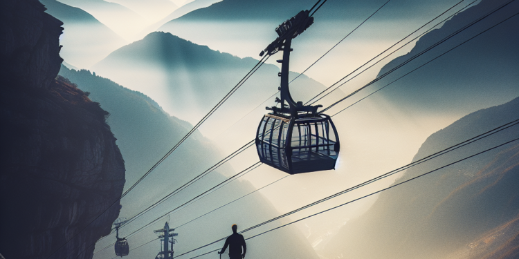 ¡En el primer día! Persona con vértigo obliga a detener viajes del teleférico