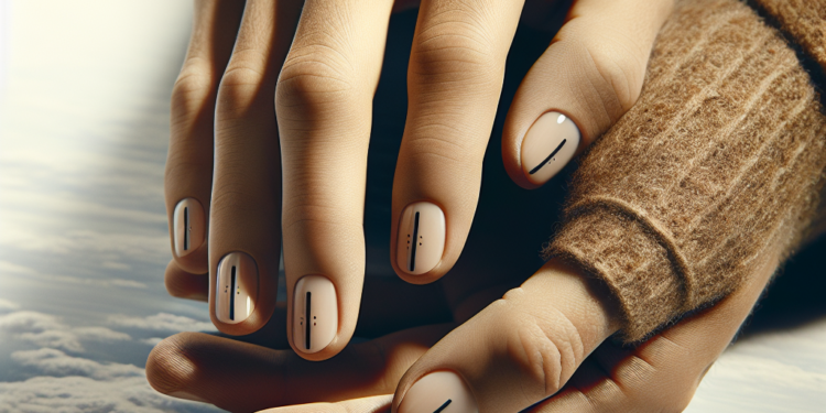 Love a Minimalist Mani? Try the “Cloudy” French