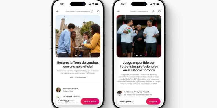 Airbnb añade nuevas categorías de servicios para simplificar los viajes y nuevas experiencias | Líder en Información Social
