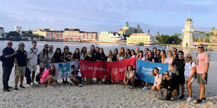 All Seasons realizó su training anual en Orlando con 34 agentes de viajes