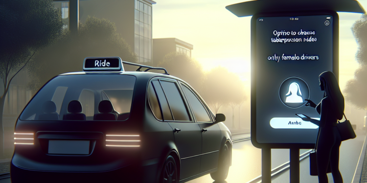 App de transporte permitirá elegir viajes sólo con conductoras