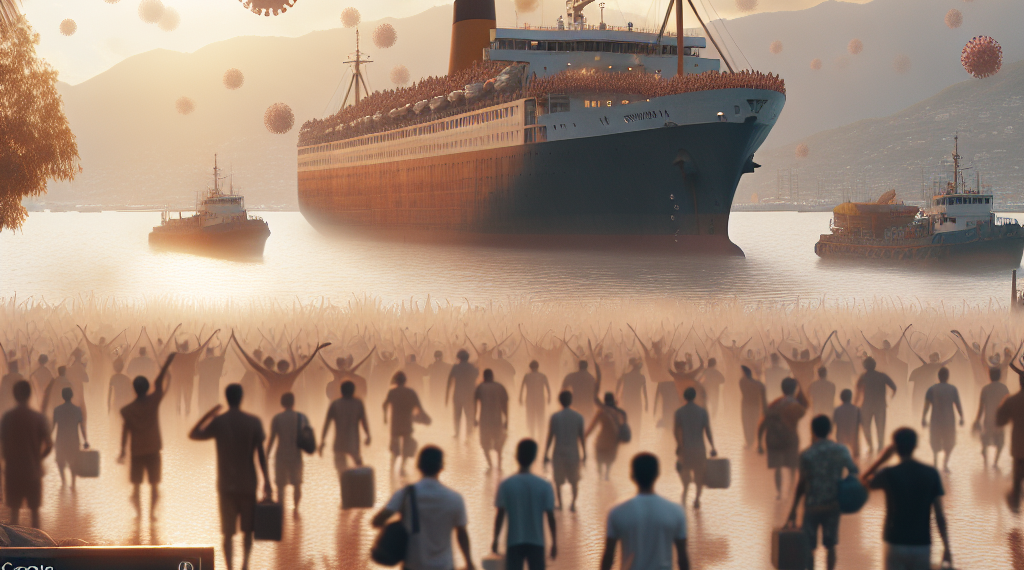 Suman 94 los pasajeros que desembarcaron el crucero afectado con brote de hantavirus