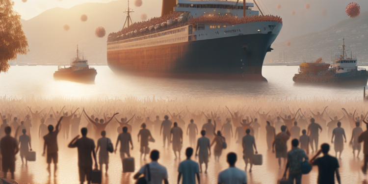 Suman 94 los pasajeros que desembarcaron el crucero afectado con brote de hantavirus