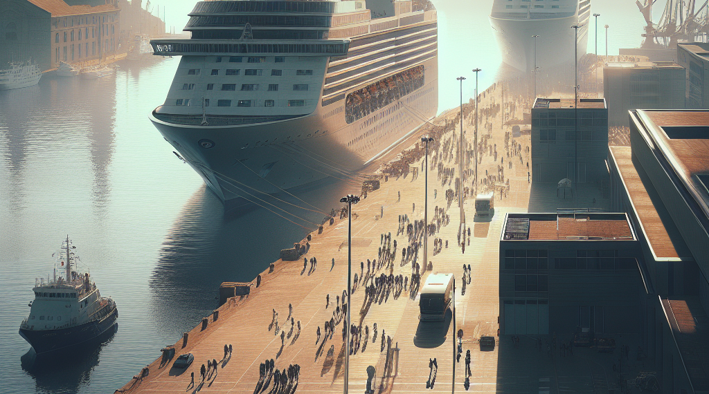 Doble escala de cruceros en el puerto de A Coruña este 1 de mayo