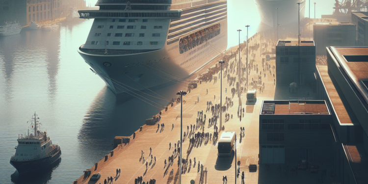 Doble escala de cruceros en el puerto de A Coruña este 1 de mayo