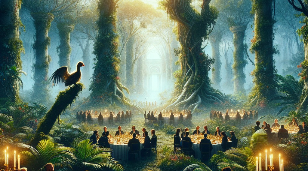 Golden Goose Unveiled The Forest For The Trees by Playlab Inc. with a Whimsical Dinner Party in Venice