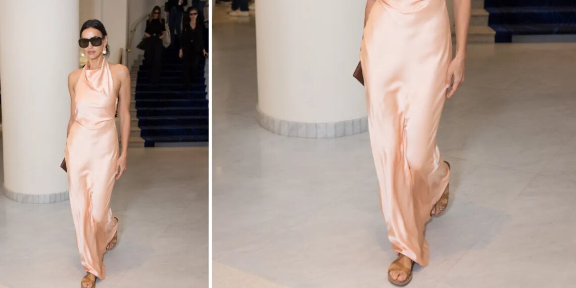 El vestido rosa más elegantes de Cannes 2026 es de Mango y se lleva con sandalias planas