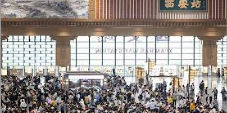 Los viajes en ferrocarril en China aumentan un 6,8% en los primeros cuatro meses de 2026