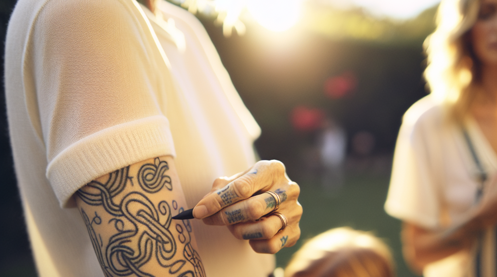 Rihanna’s New Tattoo Was ‘Designed by Her Babies’