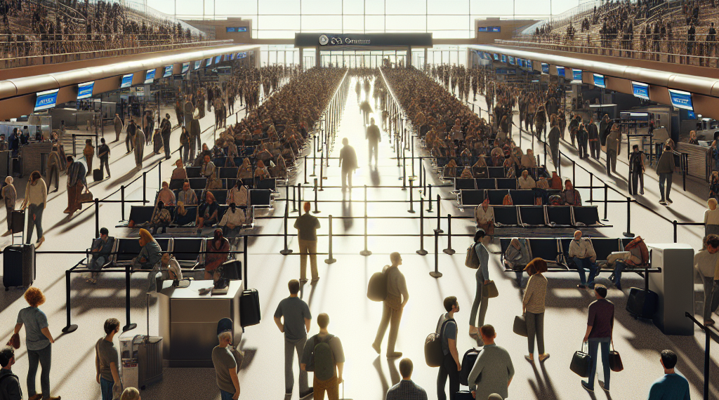 Filas de cinco horas en la TSA y 6,000 retrasos de vuelos reflejan el impacto del cierre en los viajes aéreos de EE. UU.