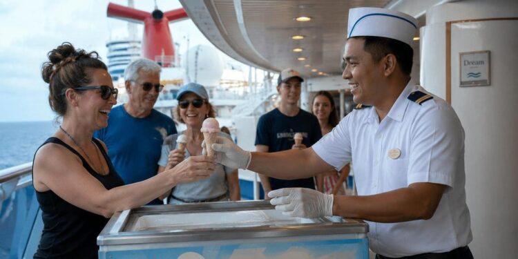 El rumor más macabro de los cruceros: por esto regalan a veces helados