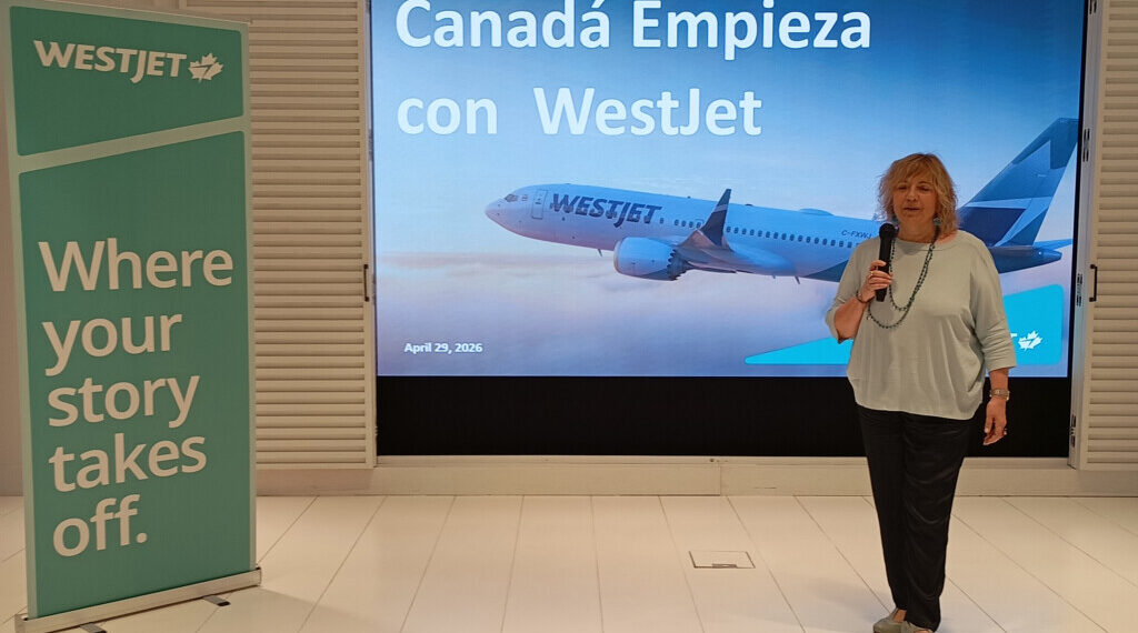 Presentación del vuelo Westjet de Madrid a Canadá a las agencias de viajes españolas