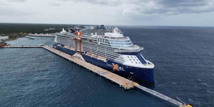 Turismo en México: más de 4.8 millones de pasajeros llegaron en cruceros entre enero y abril, un 14.8% más interanual