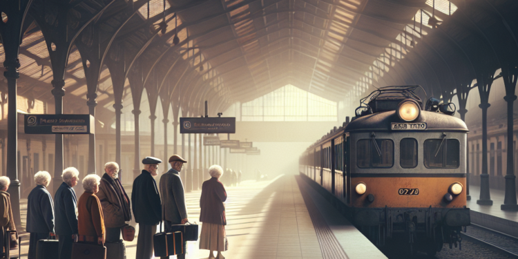 Las personas mayores podrán disfrutar en mayo de sus primeros viajes en el Tren Txikito