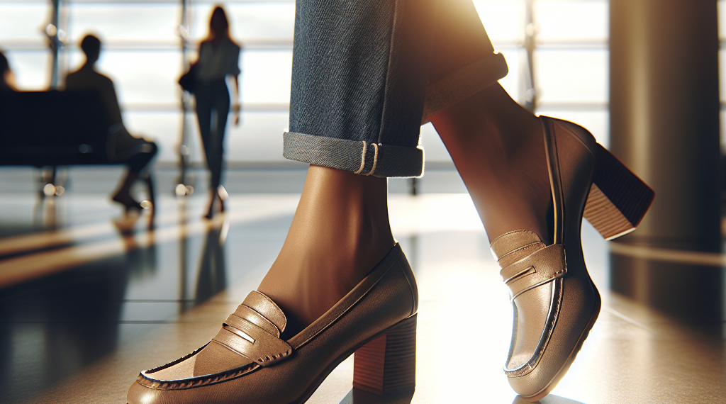 Los mocasines destalonados que las mujeres elegantes de 40+ llevan con jeans rectos
