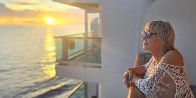 Maite Pons Pallarès, jubilada que acaba de dar la vuelta al mundo en crucero en 129 días, a bordo del 'Costa Deliziosa'.