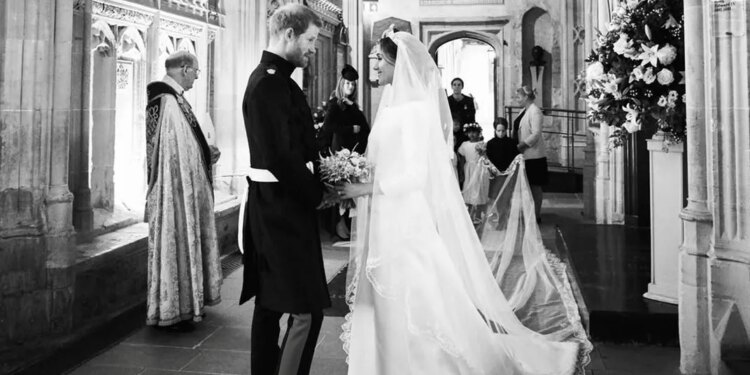 Meghan Markle and Prince Harry Share Never-Before-Seen Wedding Photos to Celebrate Their Anniversary