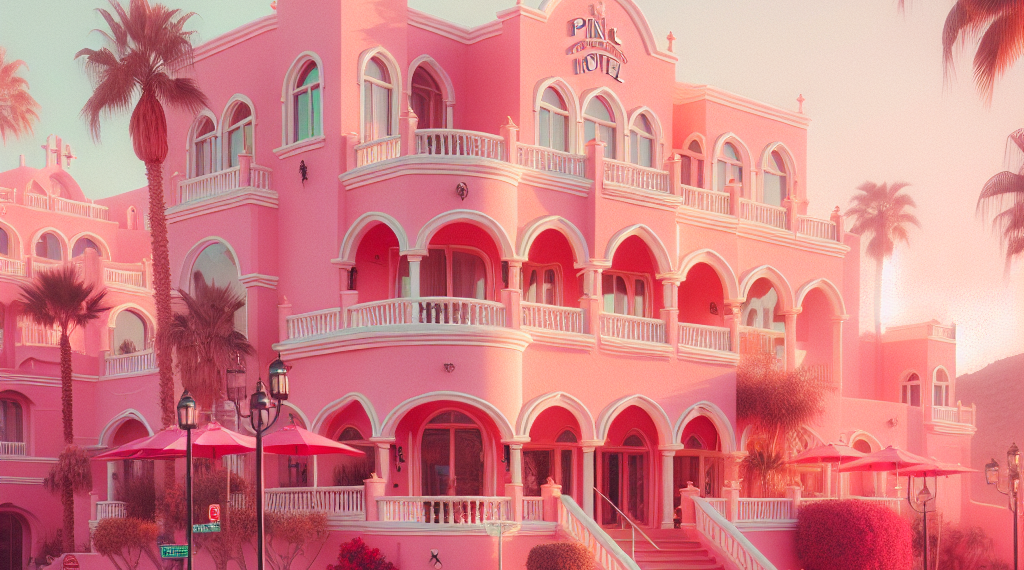 No necesitas volar a España: el hotel rosa más viral tiene “gemelo” en México y está en Baja California Sur