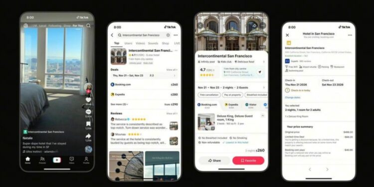 No sólo bailes: TikTok lanza TikTok Go en Estados Unidos para reservar hoteles y experiencias desde la app