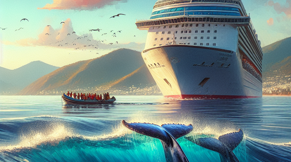 Asociaciones rechazan cruceros en Puerto de Loreto, Baja California Sur; “es amenaza a ballena azul"