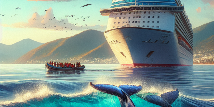 Asociaciones rechazan cruceros en Puerto de Loreto, Baja California Sur; “es amenaza a ballena azul"
