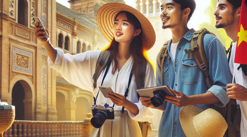 Agentes de turismo de Vietnam visitan la provincia de Sevilla para conocer la oferta de su territorio