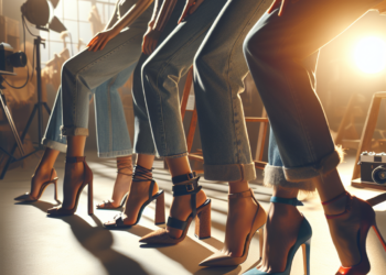 6 zapatos de tacón en tendencia para combinar con jeans cigarette de los 80 en Primavera-Verano 2026