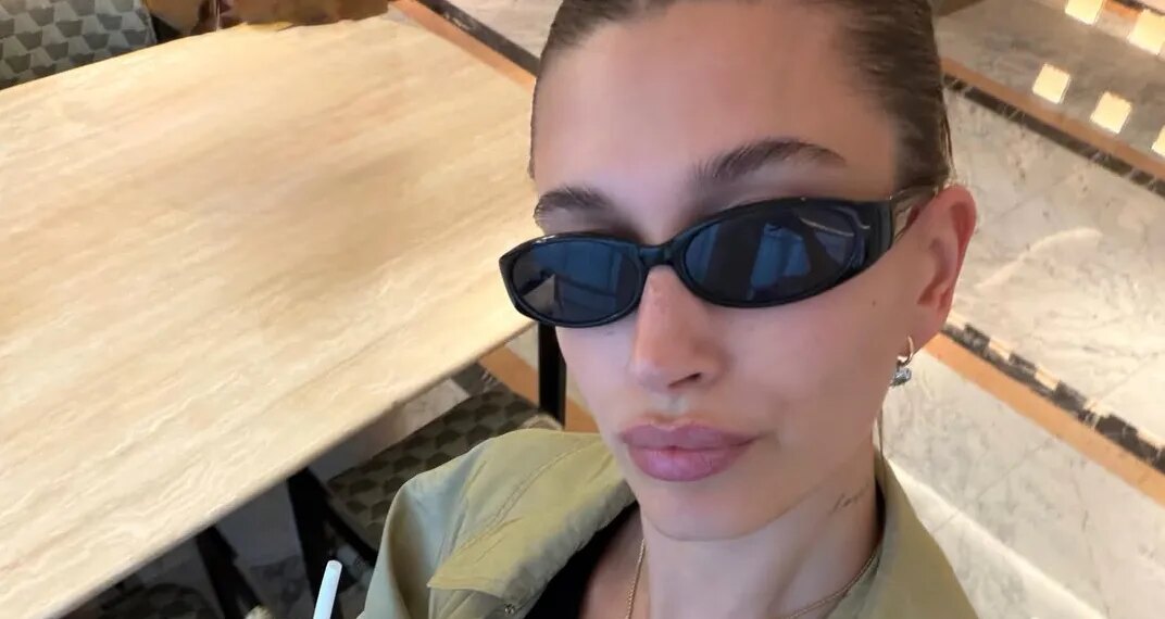 Hailey Bieber’s DIY Nail Art Is a Summer Mani Trend To Watch