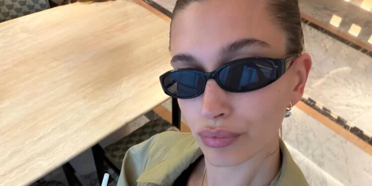 Hailey Bieber’s DIY Nail Art Is a Summer Mani Trend To Watch