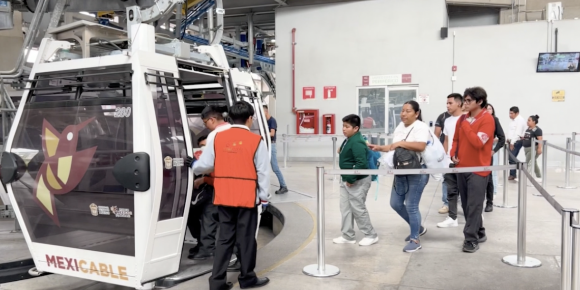 Viajes gratuitos en Mexibús y Mexicable superan 61 millones