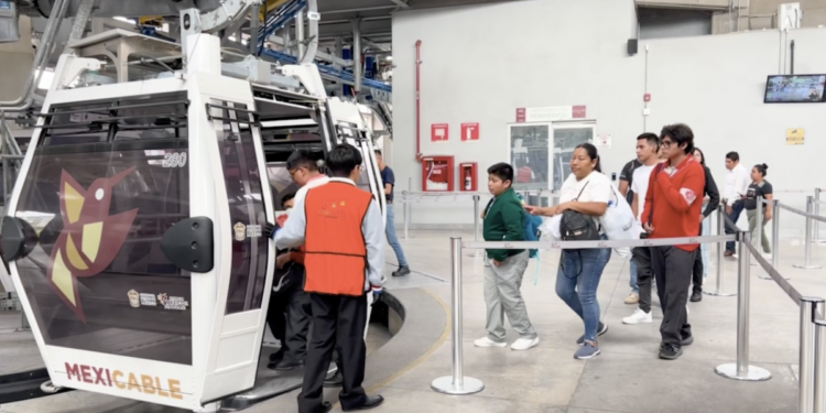 Viajes gratuitos en Mexibús y Mexicable superan 61 millones