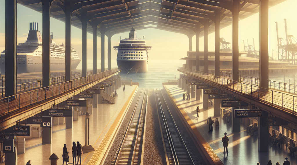 Destino clave para los sudamericanos: la potencia mundial que planea construir un tren directo desde el aeropuerto hasta las terminales de cruceros
