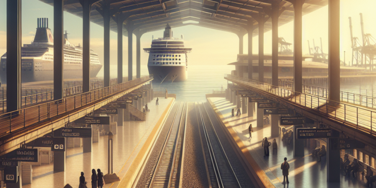 Destino clave para los sudamericanos: la potencia mundial que planea construir un tren directo desde el aeropuerto hasta las terminales de cruceros