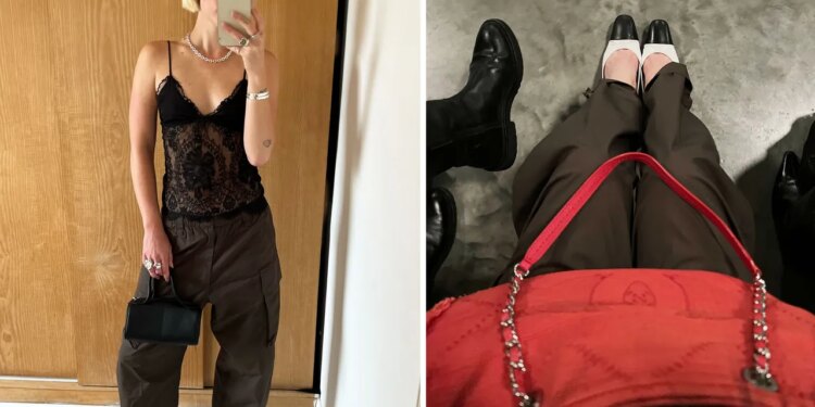 3 looks con pantalones cargo verde militar que necesitas llevar en primavera 2026